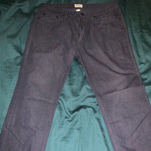 Kenneth cole dark blue denim chinos